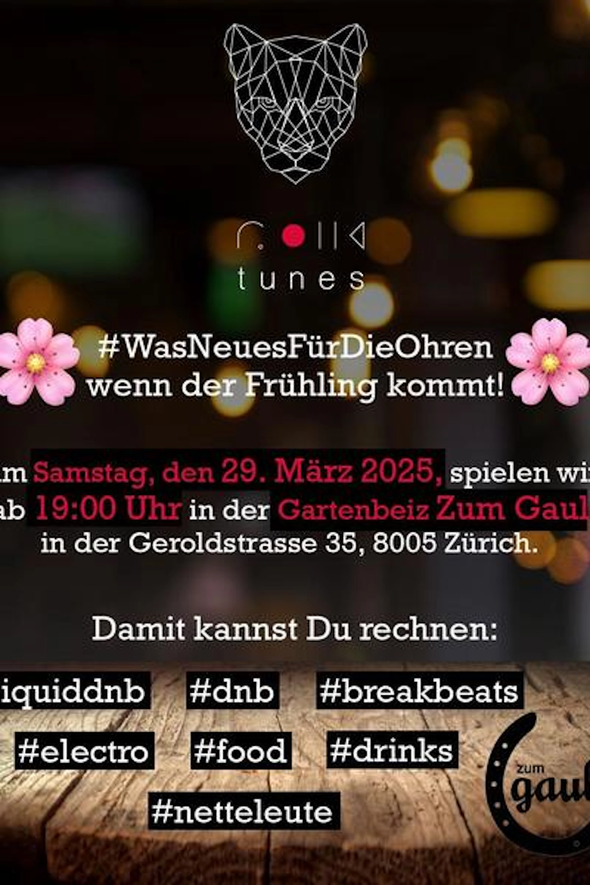 Gartenbeiz Zum Gaul - März 2025